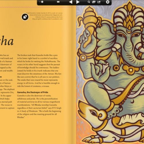 Atelier Aandacht voor VAMzzz magazine # 5 | Lord Ganesha